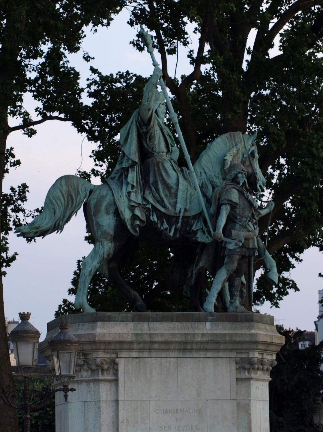 Statue of Charlemagne on Horseback